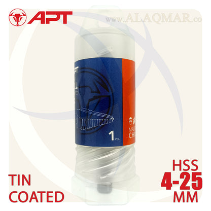 بنط مدرجة هرمي حدادي 4-25ملي HSS APT