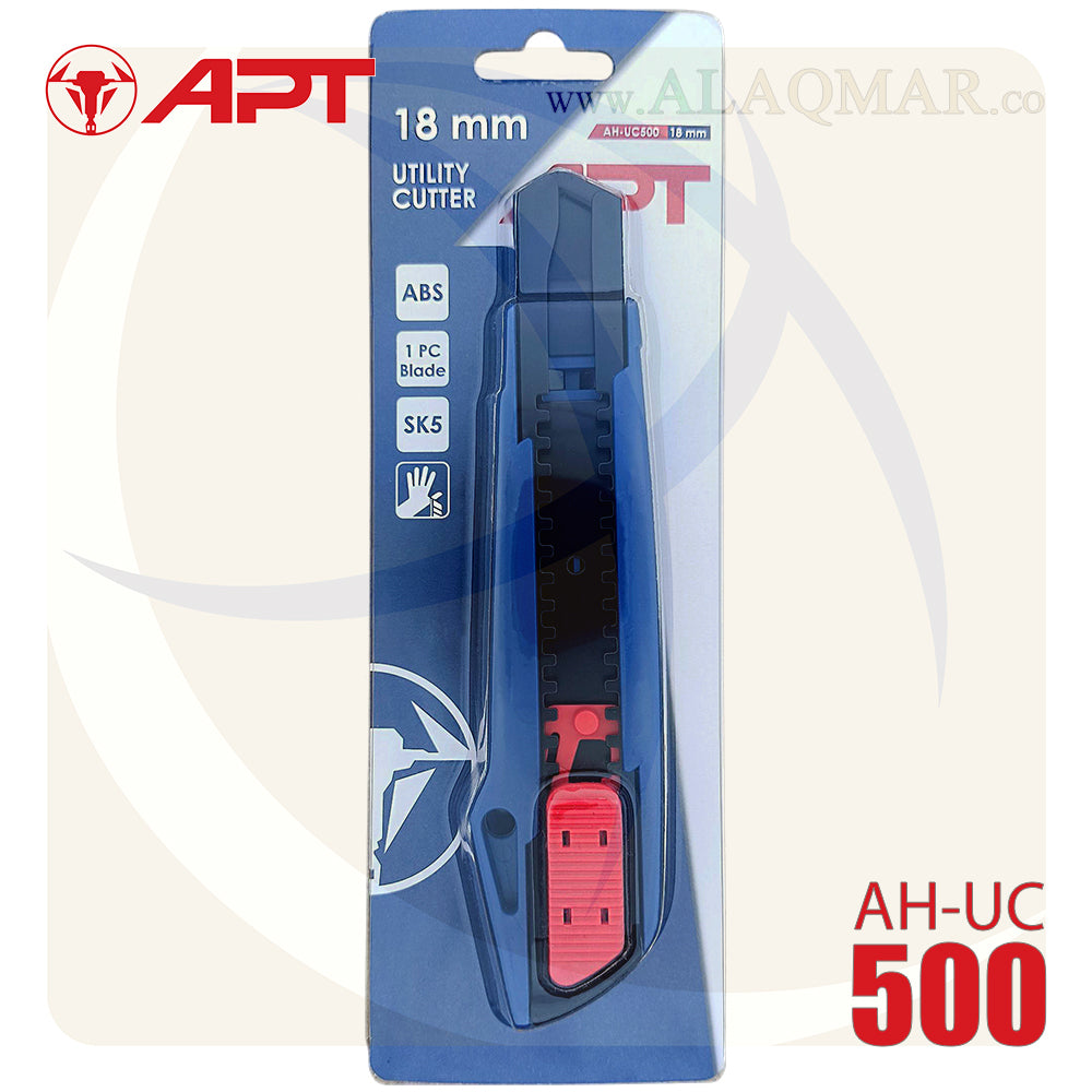 كتر 18ملي سحاب بلاستيك 70جرام (بدون شفرة) AH-UC500 APT