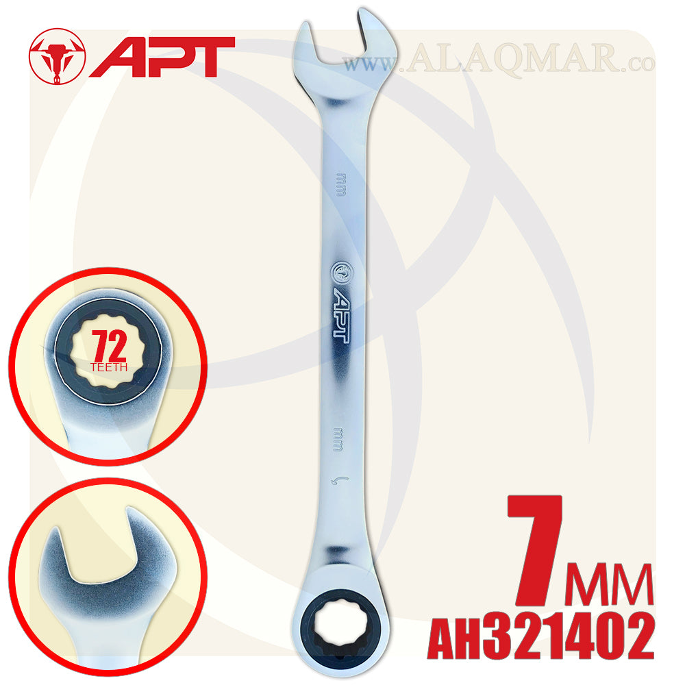 مفتاح ناحية و ناحية راتشه 7ملي 72سن AH321402-07 APT