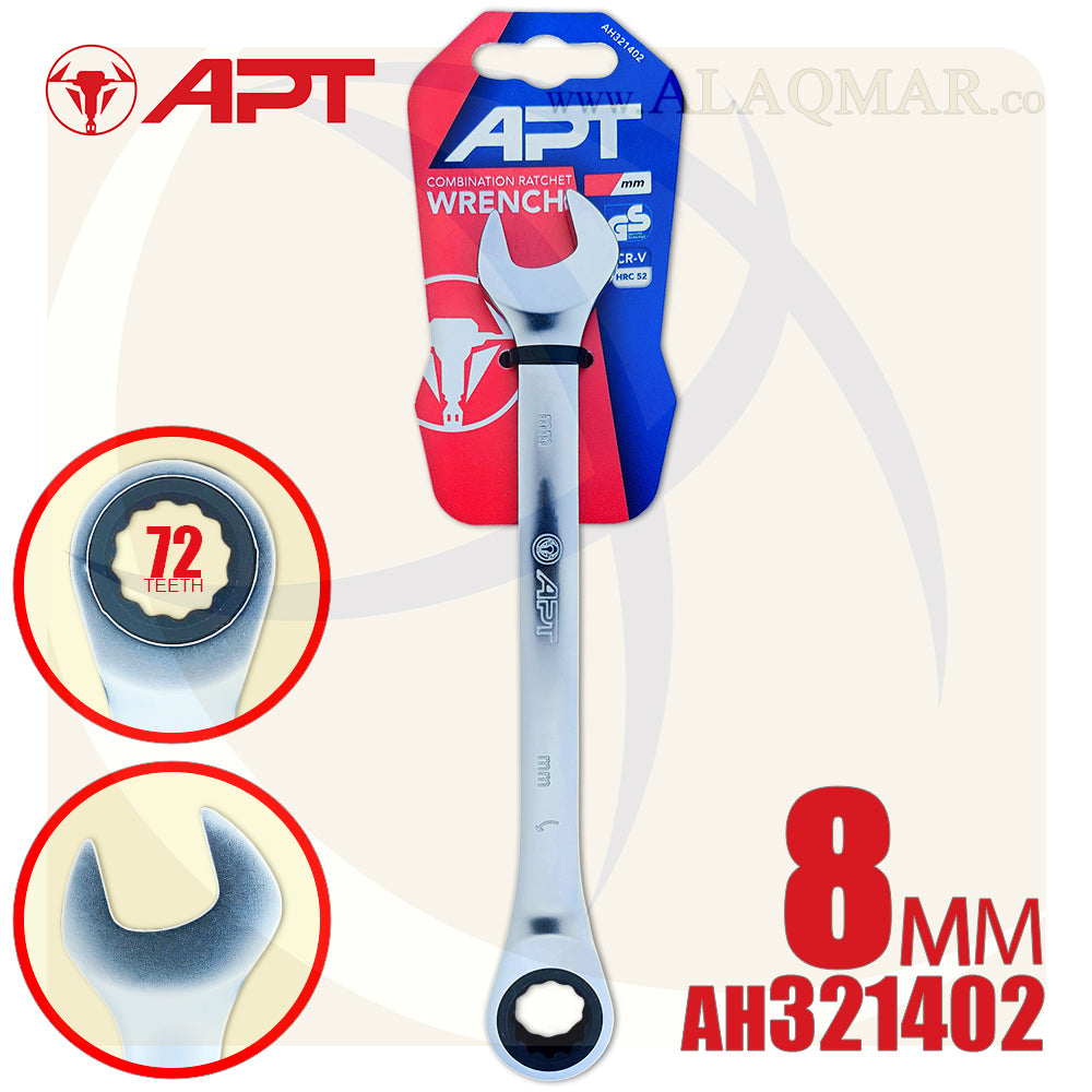 مفتاح ناحية و ناحية راتشه 8ملي 72سن AH321402-08 APT