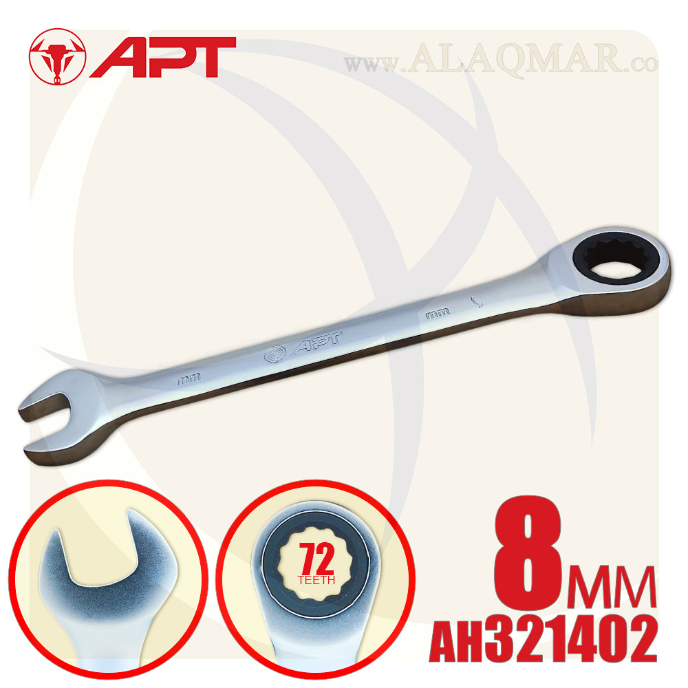 مفتاح ناحية و ناحية راتشه 8ملي 72سن AH321402-08 APT