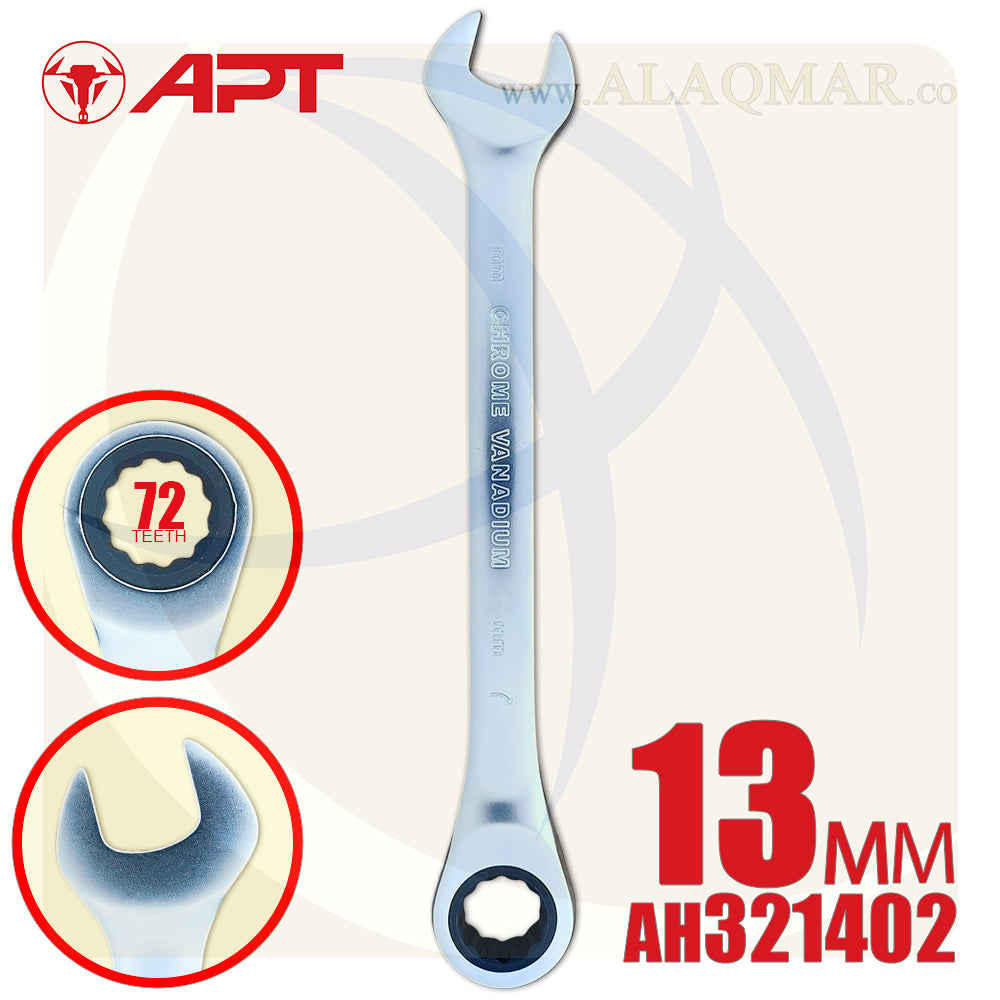 مفتاح ناحية و ناحية راتشه 13ملي 72سن AH321402-13 APT