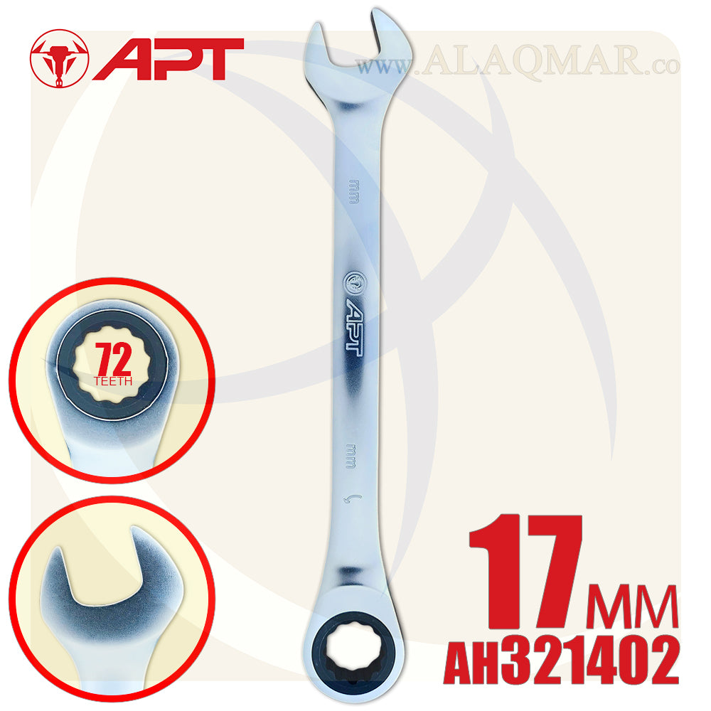 مفتاح ناحية و ناحية راتشه 17ملي 72سن AH321402-17 APT