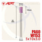 حجر جلخ باكس 3ملي PA60 شكل اسطواني 5*10 W153 DW772153 APT