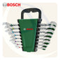 طقم مفتاح ناحية و ناحية راتشة 8ق 8-19ملي 72سن 1600A027PS BOSCH