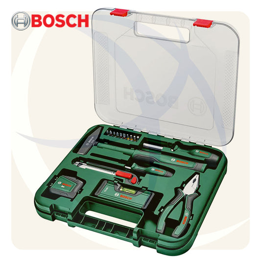 طقم عدة اساسية 17ق شنطة بلاستيك 1600A02BY5 BOSCH