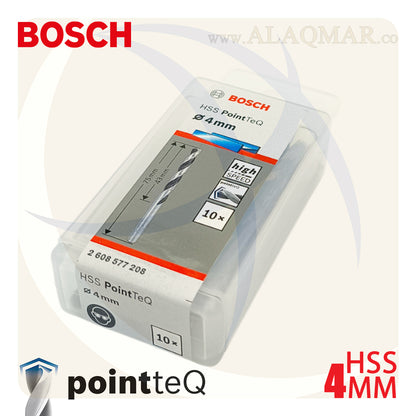 بنط حدادي ابيض 4.00ملي (10قطع) HSS PointTeQ 2608577208 BOSCH
