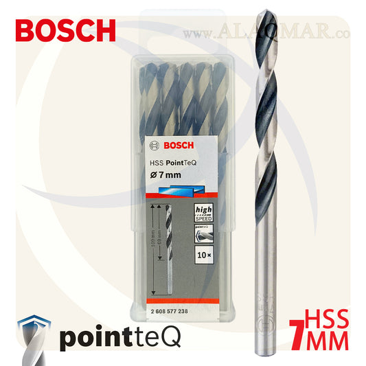بنط حدادي ابيض 7.00ملي (10قطع) HSS PointTeQ 2608577238 BOSCH