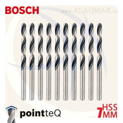 بنط حدادي ابيض 7.00ملي (10قطع) HSS PointTeQ 2608577238 BOSCH