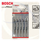 شفرة منشار اركيت خشابي T244D 5قطع 2608630058 BOSCH