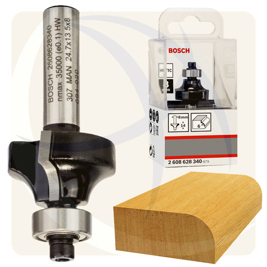 بنط راوتر 24.7×13.5×8ملي ROUNDING OVER BIT 2608628340 BOSCH