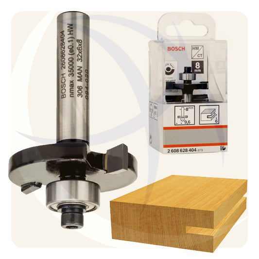 بنط راوتر 32×6×8ملي SLOTTING CUTTER 2608628404 BOSCH