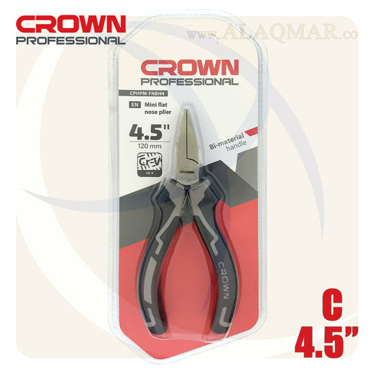 بنسة الكترونيات بوز مبطط 4.5بوصة C 2لون   خدمة شاقة CPHPM-FNBH4 CROWN