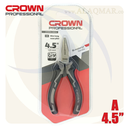 بنسة الكترونيات بوز مدبب 4.5بوصة A 2لون   خدمة شاقة CPHPM-LNBH4 CROWN