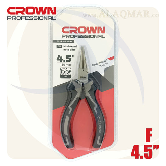 بنسة الكترونيات بوز مبروم 4.5بوصة F 2لون   خدمة شاقة CPHPM-RNBH4 CROWN