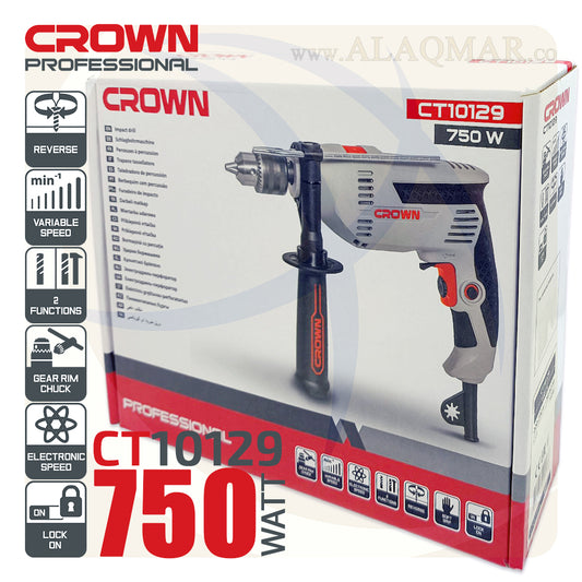 شنيور دقاق ي/ش 13ملي 750وات CT10129 CROWN