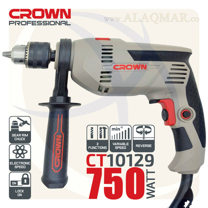 شنيور دقاق ي/ش 13ملي 750وات CT10129 CROWN