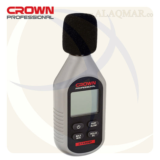 جهاز قياس مستوي الصوت   30DB~130DB CT44097 CROWN