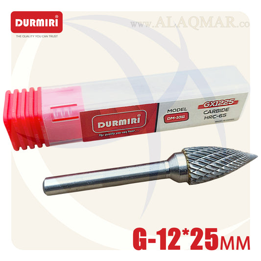 بنط فريزة كربيد بلحة 12*25ملي اكس 6ملي TYPE-G DM-1011 DURMIRI