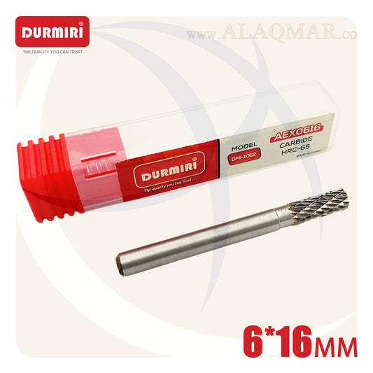 بنط فريزة كربيد عدلة 6*16ملي اكس 6ملي TYPE-A DM-1012 DURMIRI