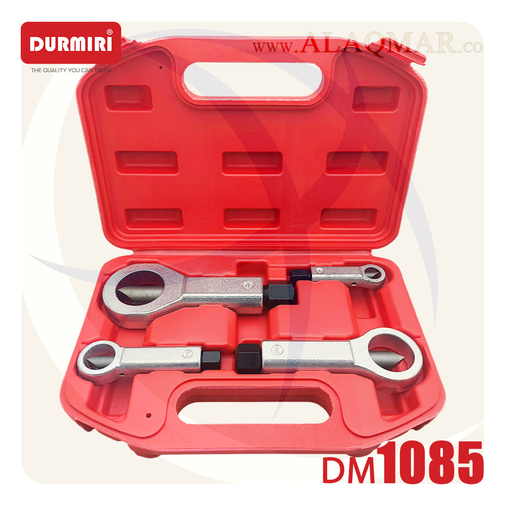 طقم ايزي اوت صامولة 4ق 9-27ملي (فتاحة صواميل) DM-1085 DURMIRI