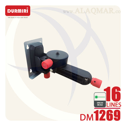 ميزان ليزر 16خط 30متر (4*360درجة)  خط اخضر DM-1269 DURMIRI