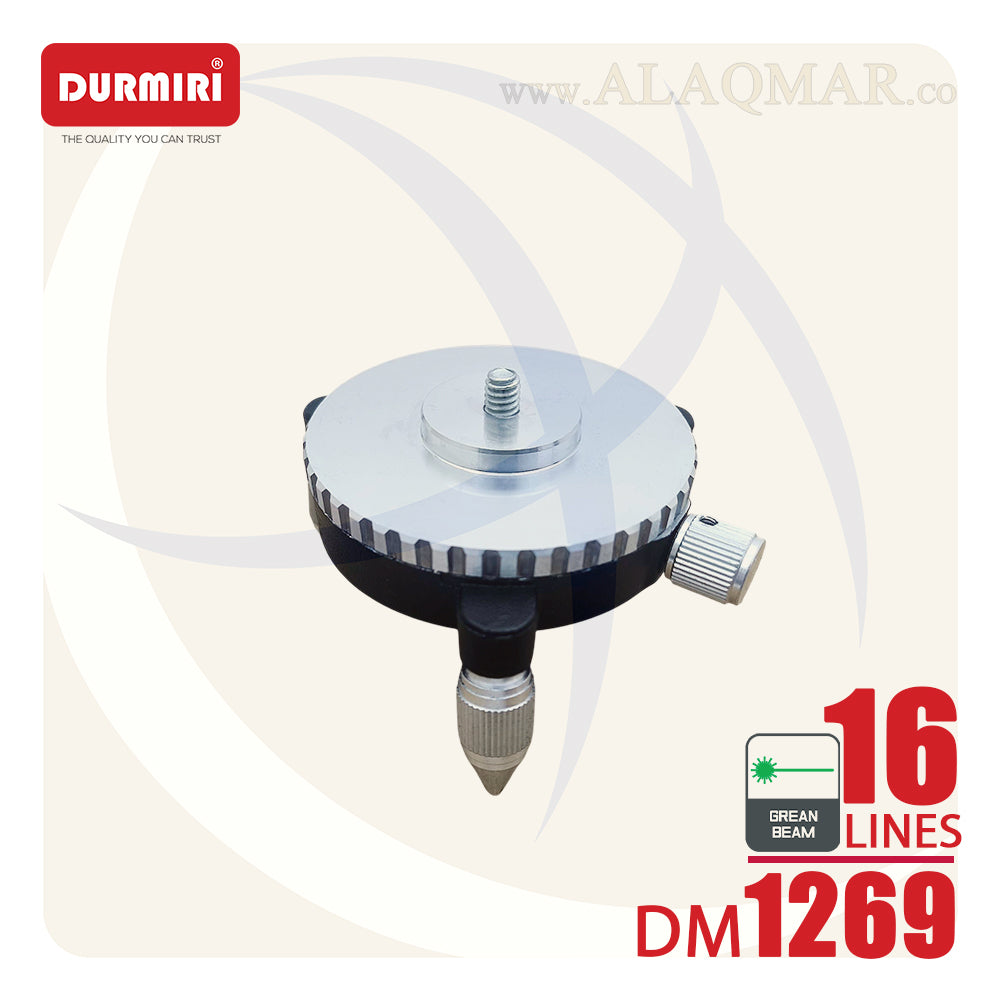 ميزان ليزر 16خط 30متر (4*360درجة)  خط اخضر DM-1269 DURMIRI