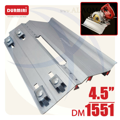 قاعدة شطف السيراميك والرخام بعجل 45درجة 4.5بوصة المنيوم DM-1551 DURMIRI