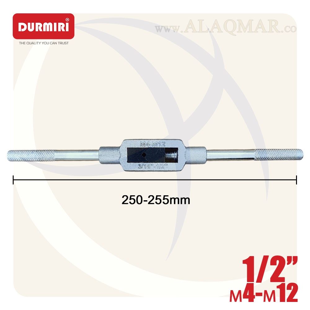 بوجي دكر قلاوظ 1/2بوصة M4-M12 #1.5 DM-258 DURMIRI