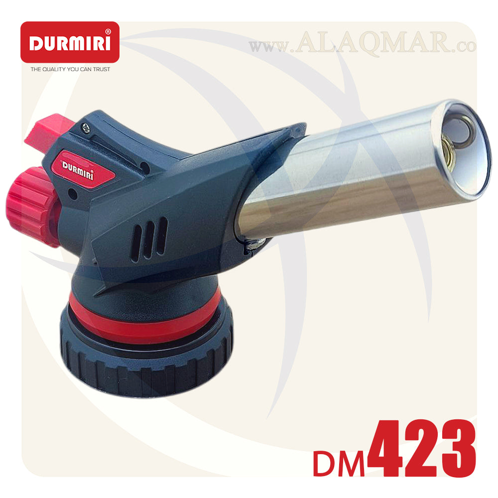 ولاعة غاز بوتاين اشعال ذاتي يركب علي امبوبة DM-423 DURMIRI
