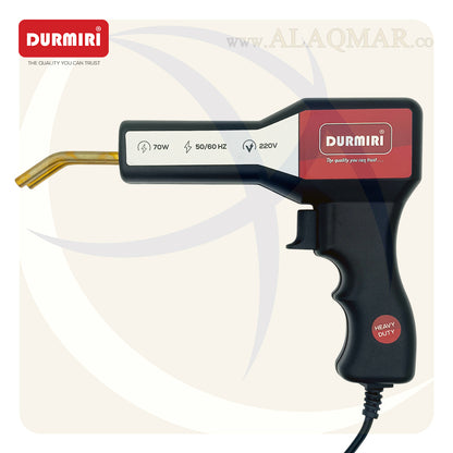 مسدس لحام رفرف و بلاستيك 70وات خدمة شاقة +  كليبسات DM-549 DURMIRI