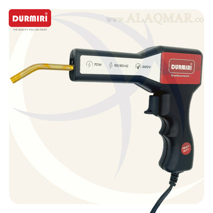 مسدس لحام رفرف و بلاستيك 70وات خدمة شاقة +  كليبسات DM-549 DURMIRI