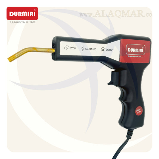 مسدس لحام رفرف و بلاستيك 70وات خدمة شاقة +  كليبسات DM-549 DURMIRI