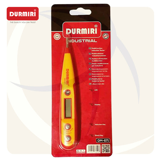 مفك تست كهرباء عادة ديجيتل 4ملي  12-500فولت DM-671 DURMIRI