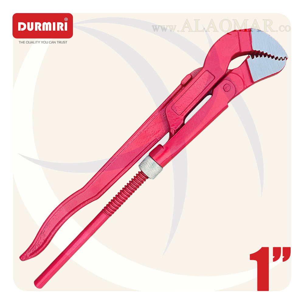 مفتاح ماسورة 90درجة 1بوصة DM-750 DURMIRI