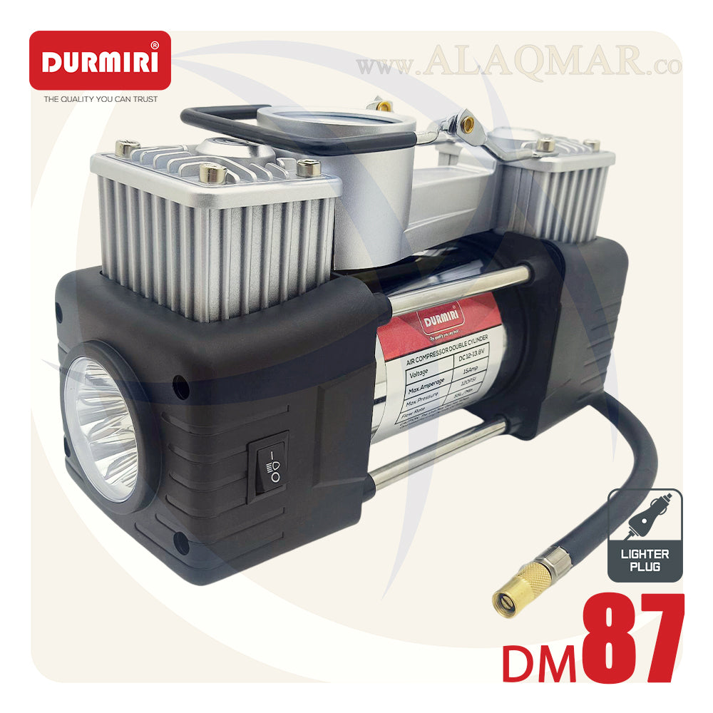كمبروسر عجل 2 بستم شنطة بلاستيك DM-87 DURMIRI