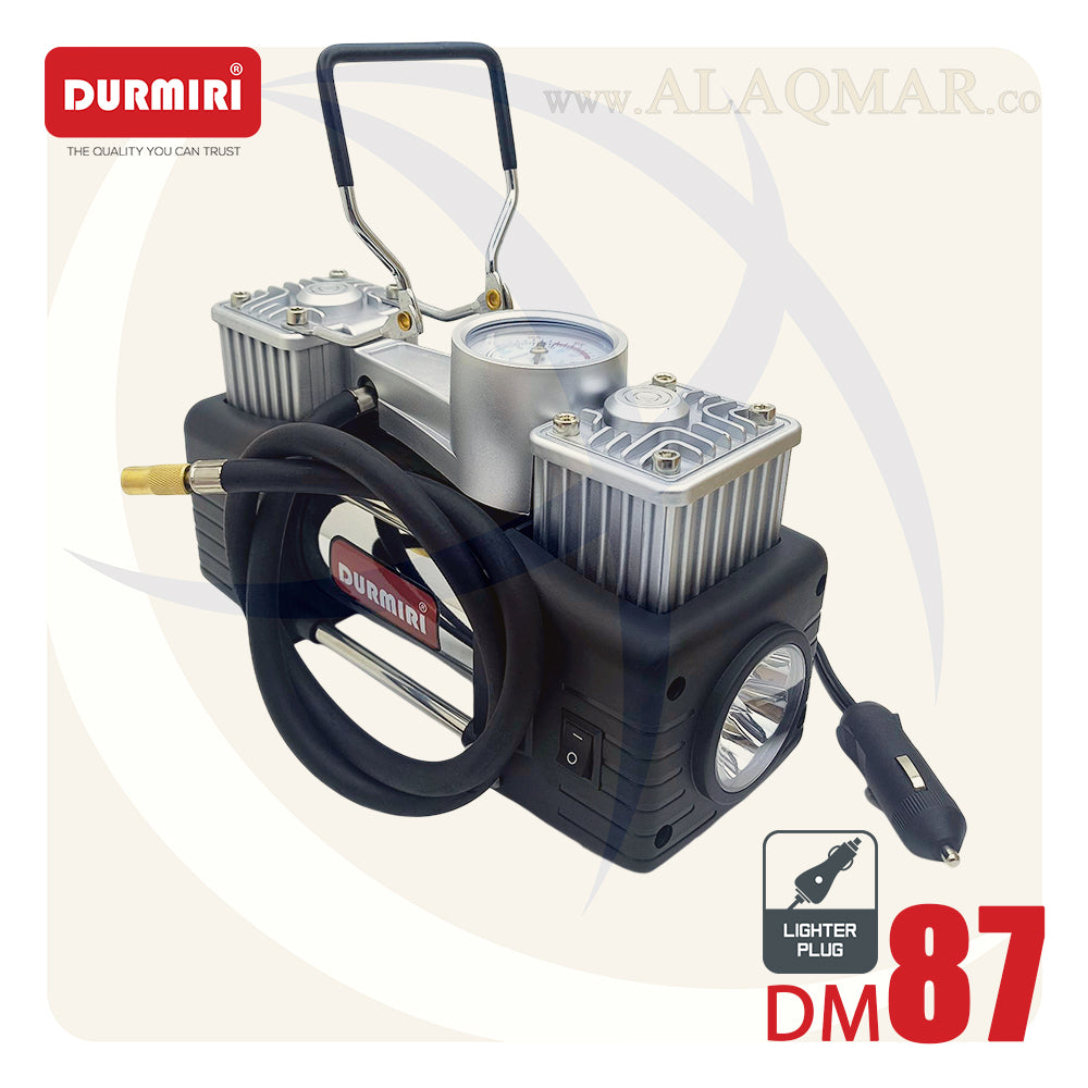 كمبروسر عجل 2 بستم شنطة بلاستيك DM-87 DURMIRI