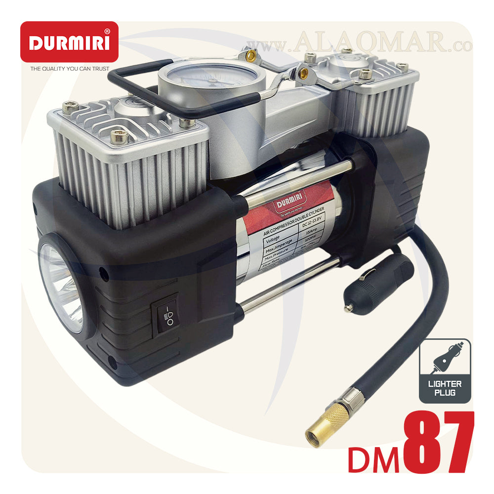 كمبروسر عجل 2 بستم شنطة بلاستيك DM-87 DURMIRI