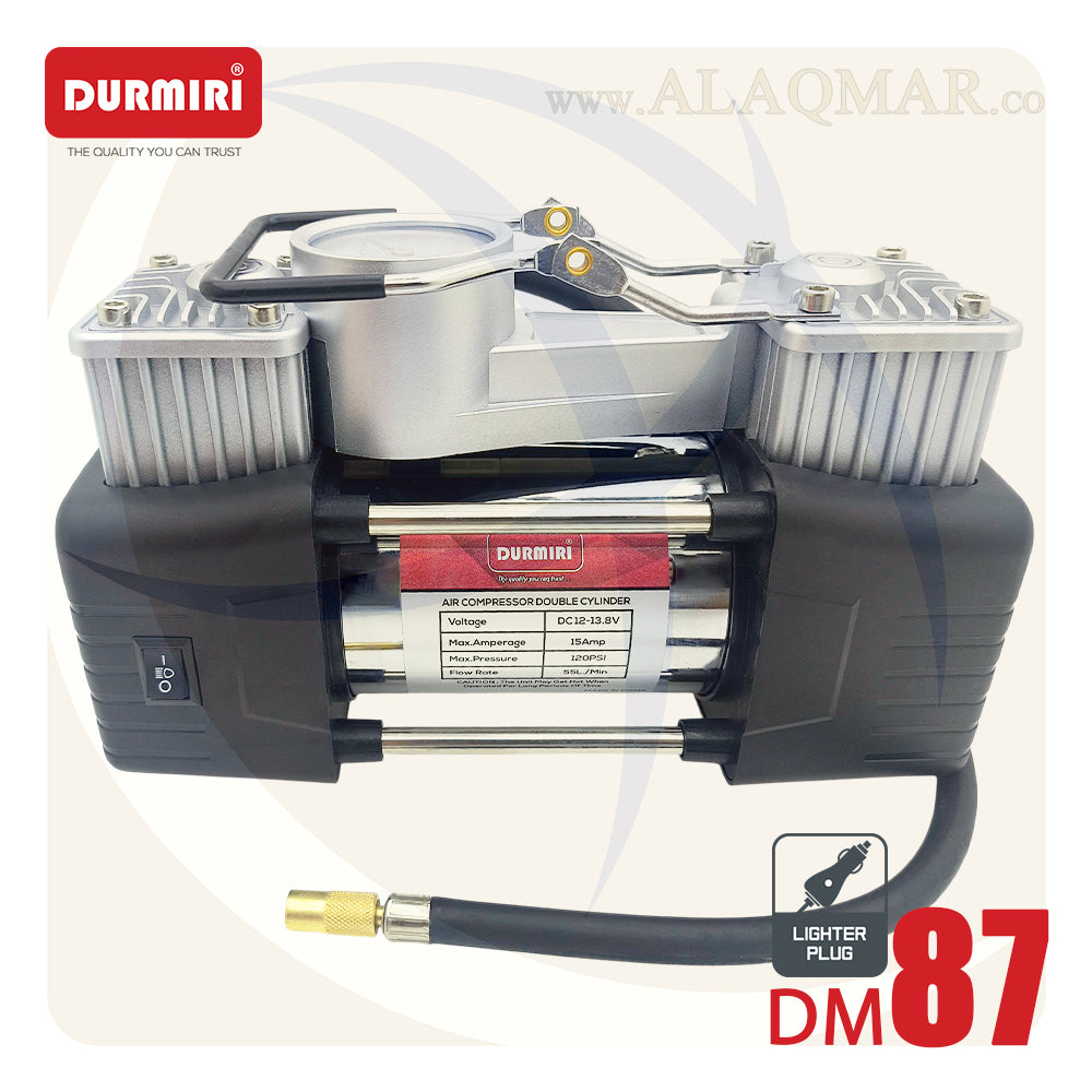 كمبروسر عجل 2 بستم شنطة بلاستيك DM-87 DURMIRI