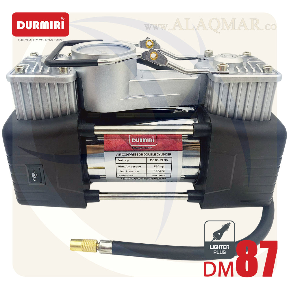 كمبروسر عجل 2 بستم شنطة بلاستيك DM-87 DURMIRI