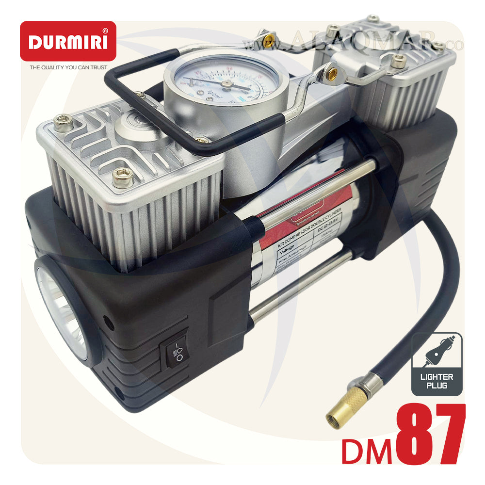 كمبروسر عجل 2 بستم شنطة بلاستيك DM-87 DURMIRI