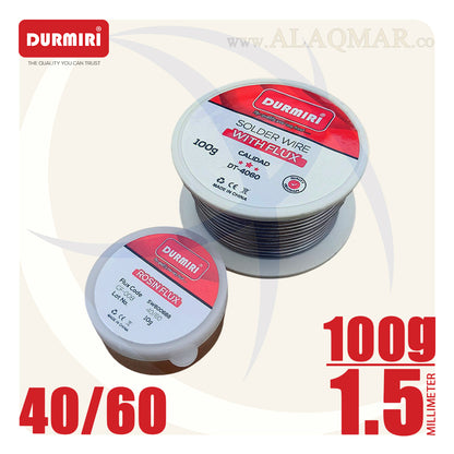 بكرة ازدير 40/60 1.5ملي 100جرام + فلكس DM-431 DURMIRI