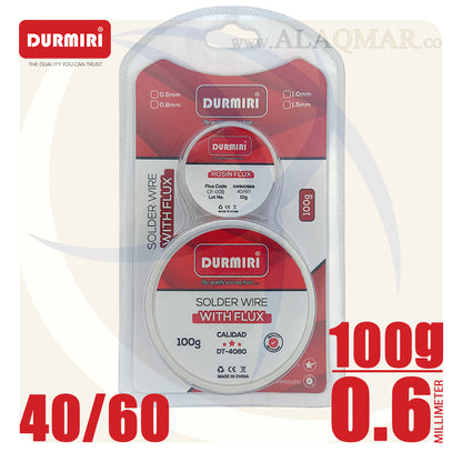 بكرة ازدير 40/60 0.6ملي 100جرام + فلكس DM-865 DURMIRI