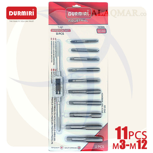 طقم بوجي دكر قلاوظ 11قطة M6-M12 علي كارت DM-254 DURMIRI