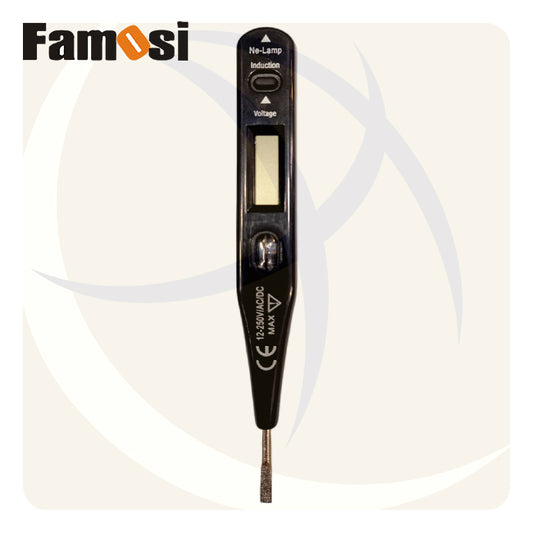 مفك تست كهرباء عادة ديجيتل 3ملي  12-250فولت FSV0101 FAMOSI