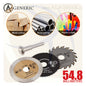 طقم اسطوانات منشار سكينة كرافت متعدد 3ق + اكس 6ملي HSS TCT CIRCULAR SAW GENERIC