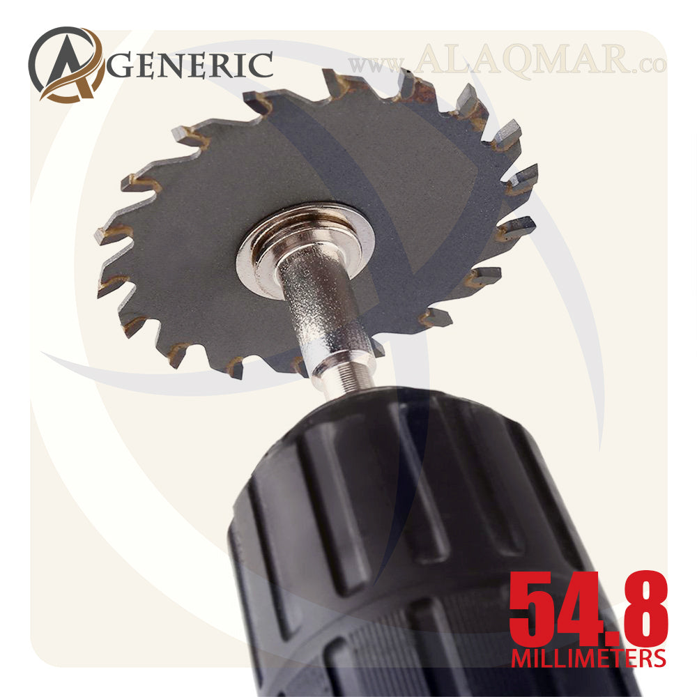 طقم اسطوانات منشار سكينة كرافت متعدد 3ق + اكس 6ملي HSS TCT CIRCULAR SAW GENERIC