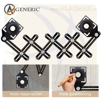 مسطرة سيراميك 15سم * 8قطع + 2عين GENERIC