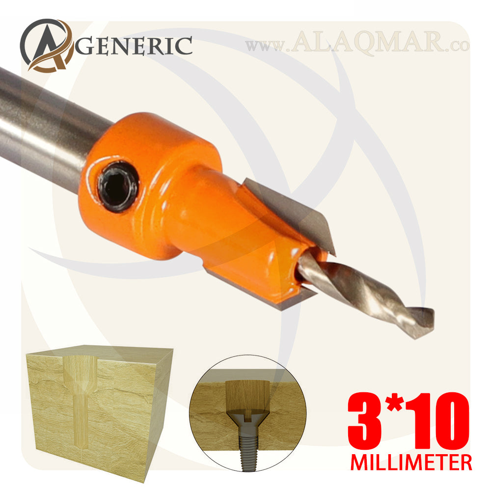 بنط تخريم و تخويش خشب 3ملي*10ملي ECO GENERIC