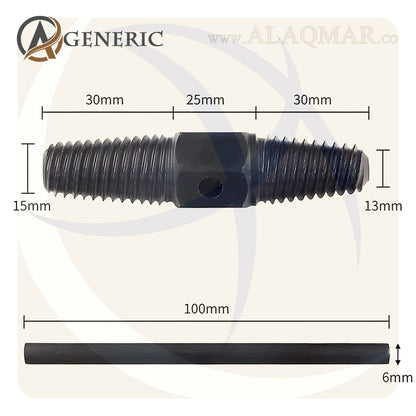 ايزي اوت سباكة 2قطع 1/2-3/4بوصة 15-20ملي  GENERIC